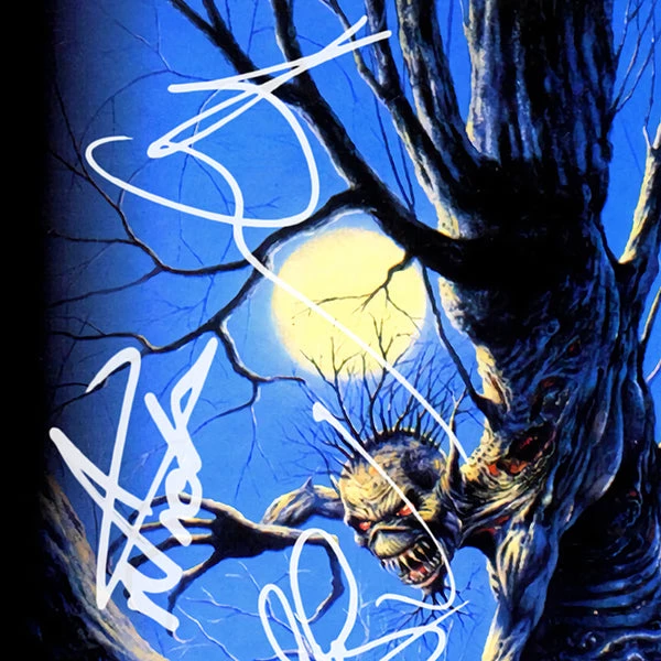 RARE-T Limited Edition Frames Iron Maiden - Fear Of The Dark Gold LP Limited Signature Edition Studio Licensed Custom Frame 4 RARE-T Limited Edition Frames Iron Maiden - Fear Of The Dark Gold LP Limited Signature Edition Studio Licensed Custom Frame