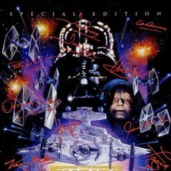 RARE-T Limited Edition Frames Star Wars The Empire Strikes Back Movie Mini Poster Limited Signature Edition Studio Licensed Custom Frame