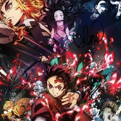 RARE-T Demon Slayer Mugen Train Mini Poster Limited Signature Edition Studio Licensed Custom Frame Limited Edition Frames 12 RARE-T Demon Slayer Mugen Train Mini Poster Limited Signature Edition Studio Licensed Custom Frame Limited Edition Frames