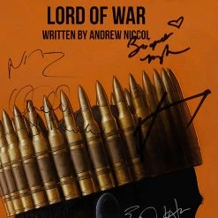 RARE-T Lord Of War Script Limited Signature Edition Studio Licensed Custom Frame 16 RARE-T Lord Of War Script Limited Signature Edition Studio Licensed Custom Frame