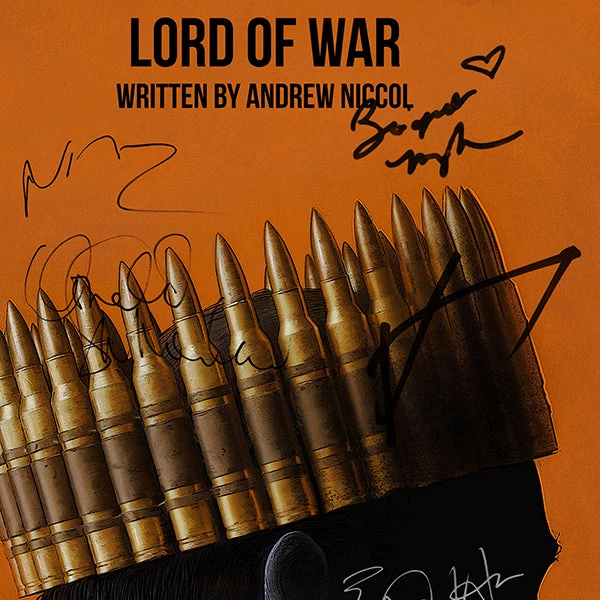 RARE-T Lord Of War Script Limited Signature Edition Studio Licensed Custom Frame 5 RARE-T Lord Of War Script Limited Signature Edition Studio Licensed Custom Frame