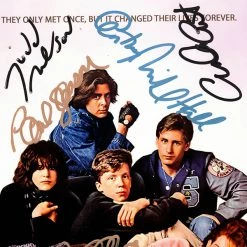 RARE-T The Breakfast Club Photo & VHS Limited Signature Edition Studio Licensed Custom Frame Limited Edition Frames