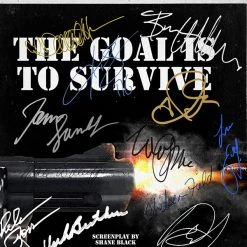 RARE-T The Last Boy Scout Script Limited Signature Edition Studio Licensed Custom Frame Limited Edition Frames