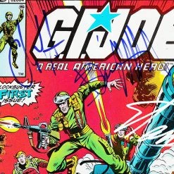 RARE-T G.I. Joe A Real American Hero #1 Comic Cover Photo Limited Signature Edition Studio Licensed Custom Frame Limited Edition Frames 12 RARE-T G.I. Joe A Real American Hero #1 Comic Cover Photo Limited Signature Edition Studio Licensed Custom Frame Limited Edition Frames