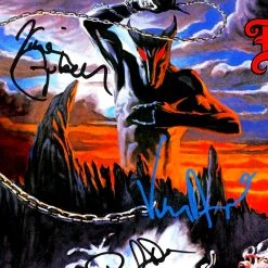 RARE-T Dio Holy Diver Gold LP Limited Signature Edition Studio Licensed Custom Frame Limited Edition Frames