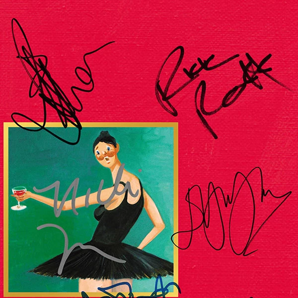 RARE-T Kanye West - Dark Twisted Fantasy LP Cover Limited Signature Edition Studio Licensed Custom Frame 4 RARE-T Kanye West - Dark Twisted Fantasy LP Cover Limited Signature Edition Studio Licensed Custom Frame