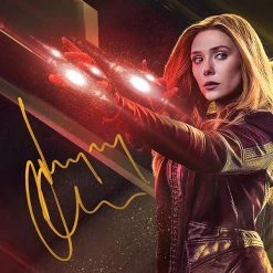 RARE-T WandaVision Vision & Scarlet Witch Photo Limited Signature Edition Studio Licensed Custom Frame