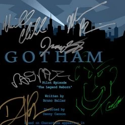 RARE-T Limited Edition Frames Gotham Limited Signature Edition Studio Licensed Script Custom Frame