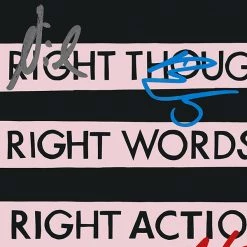 RARE-T Limited Edition Frames Franz Ferdinand - Right Thoughts, Right Words, Right Action LP Cover Limited Signature Edition Studio Licensed Custom Frame 11 RARE-T Limited Edition Frames Franz Ferdinand - Right Thoughts, Right Words, Right Action LP Cover Limited Signature Edition Studio Licensed Custom Frame