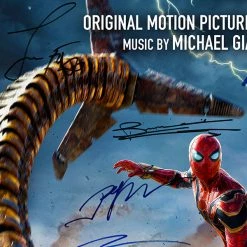 RARE-T Spider-Man No Way Home - Original Motion Picture Soundtrack LP Cover Limited Signature Edition Studio Licensed Custom Frame NEW
