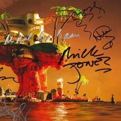 RARE-T Gorillaz Plastic Beach Gold LP Limited Signature Edition Studio Licensed Custom Frame Limited Edition Frames