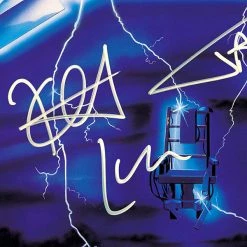 RARE-T Limited Edition Frames Metallica Ride The Lightning Gold LP Limited Signature Edition Studio Licensed Custom Frame