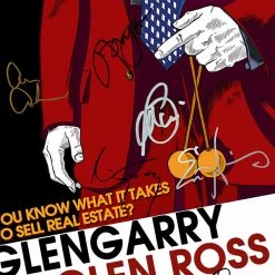 RARE-T Limited Edition Frames Glengarry Glen Ross Script Limited Signature Edition Studio Licensed Custom Frame