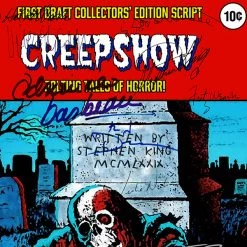 RARE-T The Creepshow 1982 Script Limited Signature Edition Studio Licensed Custom Frame