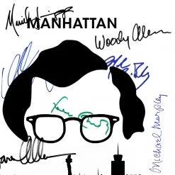 RARE-T Manhattan (1979) Script Limited Signature Edition Studio Licensed Custom Frame