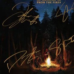RARE-T Greta Van Fleet - From The Fires Gold LP Limited Signature Edition Studio Licensed Custom Frame Limited Edition Frames