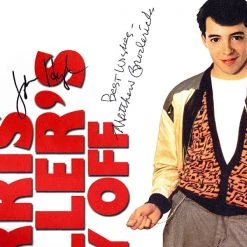 G.R.O. Ferris Bueller's Day Off- Limited Signature Edition Studio Licensed Script Custom Frame
