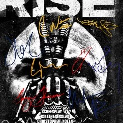 RARE-T The Dark Knight Rises Script Limited Signature Edition Studio Licensed Custom Frame Limited Edition Frames