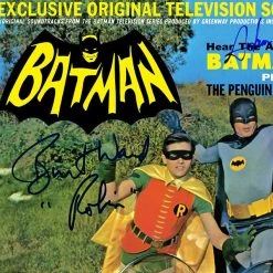 RARE-T NEW Batman 1966 - Original Television Soundtrack Album Platinum LP Limited Signature Edition Studio Licensed Custom Frame