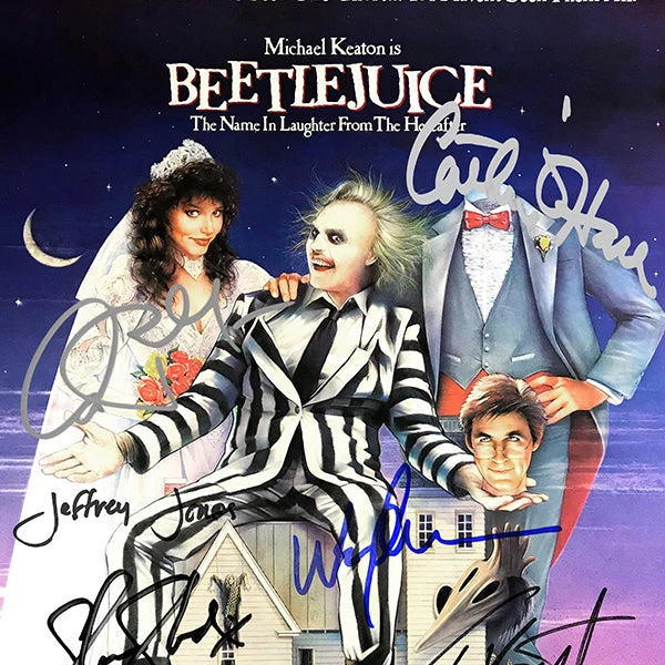 RARE-T Limited Edition Frames Beetlejuice Mini Poster Limited Signature Edition Studio Licensed Movie Custom Frame 4 RARE-T Limited Edition Frames Beetlejuice Mini Poster Limited Signature Edition Studio Licensed Movie Custom Frame