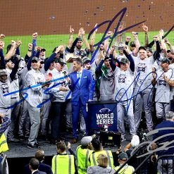 RARE-T Atlanta Braves 2021 World Series Champions Photo Limited Signature Edition Studio Licensed Custom Frame