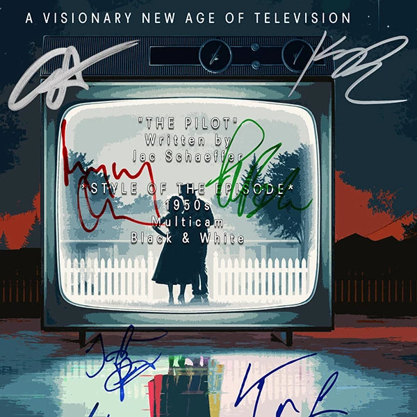 RARE-T WandaVision Script Limited Signature Edition Studio Licensed Custom Frame 5 RARE-T WandaVision Script Limited Signature Edition Studio Licensed Custom Frame