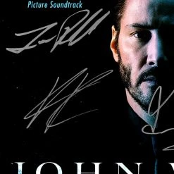 RARE-T Limited Edition Frames John Wick - Original Motion Picture Soundtrack Platinum LP Limited Signature Edition Studio Licensed Custom Frame