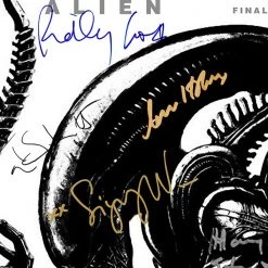 RARE-T Alien Script Limited Signature Edition Studio Licensed Custom Frame Limited Edition Frames