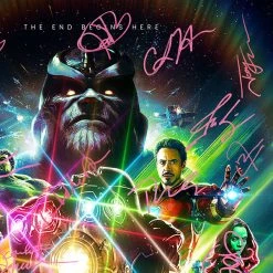 RARE-T Avengers Infinity War Mini Poster Limited Signature Edition Studio Licensed Custom Frame