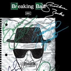 RARE-T Limited Edition Frames Breaking Bad Script Limited Signature Edition Studio Licensed Custom Frame