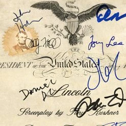 RARE-T Lincoln Script Limited Signature Edition Studio Licensed Custom Frame 15 RARE-T Lincoln Script Limited Signature Edition Studio Licensed Custom Frame