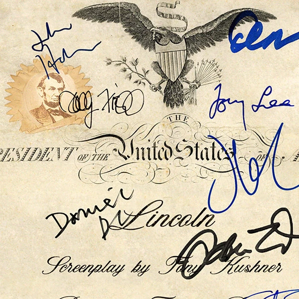 RARE-T Lincoln Script Limited Signature Edition Studio Licensed Custom Frame 4 RARE-T Lincoln Script Limited Signature Edition Studio Licensed Custom Frame