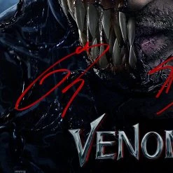 RARE-T Venom Limited Signature Edition Studio Licensed Movie Mini Poster Custom Frame