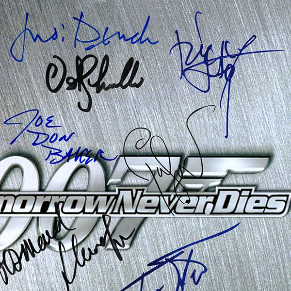 RARE-T Limited Edition Frames James Bond Tomorrow Never Dies Script Limited Signature Edition Studio Licensed Custom Frame 5 RARE-T Limited Edition Frames James Bond Tomorrow Never Dies Script Limited Signature Edition Studio Licensed Custom Frame