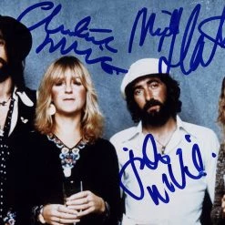 RARE-T NEW Fleetwood Mac Band Photo Limited Signature Edition Licensed Custom Frame
