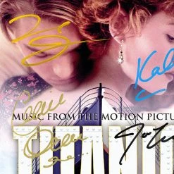 RARE-T Limited Edition Frames Titanic Motion Picture Soundtrack Limited Signature Edition Studio Licensed Platinum LP Custom Frame
