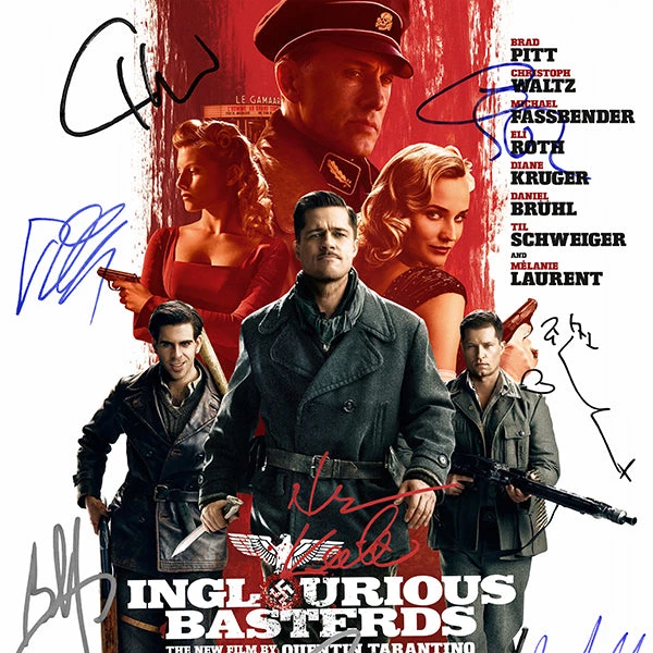 RARE-T Inglourious Basterds Mini Poster Limited Signature Edition Studio Licensed Custom Frame 4 RARE-T Inglourious Basterds Mini Poster Limited Signature Edition Studio Licensed Custom Frame