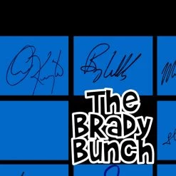 RARE-T Brady Bunch 1969 Transcript Limited Signature Edition Studio Licensed Custom Frame Limited Edition Frames