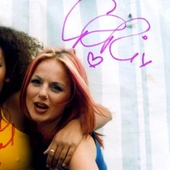RARE-T Sports Memorabilia Spice Girls Photo Limited Signature Edition Studio Licensed Custom Frame
