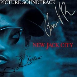 RARE-T Limited Edition Frames New City Jack - Soundtrack LP Cover Limited Signature Edition Studio Licensed Custom Frame