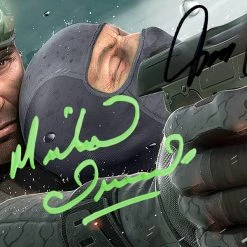 RARE-T Limited Edition Frames Tom Clancy's Splinter Cell Chaos Theory Promotional Art Limited Signature Edition Studio Licensed Custom Frame