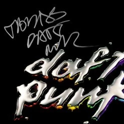 RARE-T Limited Edition Frames Daft Punk - Discovery LP Cover Limited Signature Edition Studio Licensed Custom Frame