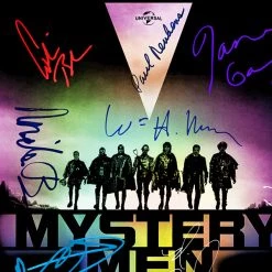 RARE-T Mystery Men Script Limited Signature Edition Studio Licensed Custom Frame