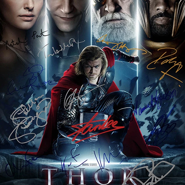 RARE-T Limited Edition Frames Thor Mini Poster Limited Signature Edition Studio Licensed Custom Frame 4 RARE-T Limited Edition Frames Thor Mini Poster Limited Signature Edition Studio Licensed Custom Frame