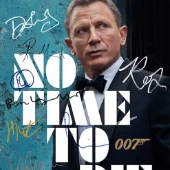 RARE-T James Bond No Time To Die Mini Poster Limited Signature Edition Studio Licensed Custom Frame 13 RARE-T James Bond No Time To Die Mini Poster Limited Signature Edition Studio Licensed Custom Frame