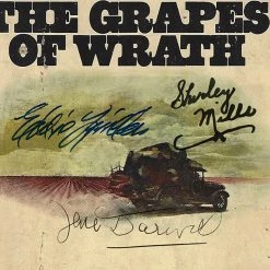 RARE-T Grapes Of Wrath Script Limited Signature Edition Studio Licensed Custom Frame Limited Edition Frames