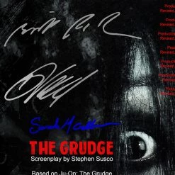 RARE-T The Grudge 2004 Script Limited Signature Edition Studio Licensed Custom Frame