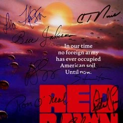 RARE-T Red Dawn 1984 Script Limited Signature Edition Studio Licensed Custom Frame Limited Edition Frames