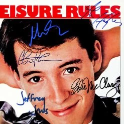 RARE-T Ferris Bueller's Day Off Mini Poster Limited Signature Edition Studio Licensed Custom Frame Limited Edition Frames