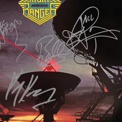 RARE-T Night Ranger - Dawn Patrol Gold LP Limited Signature Edition Studio Licensed Custom Frame Limited Edition Frames